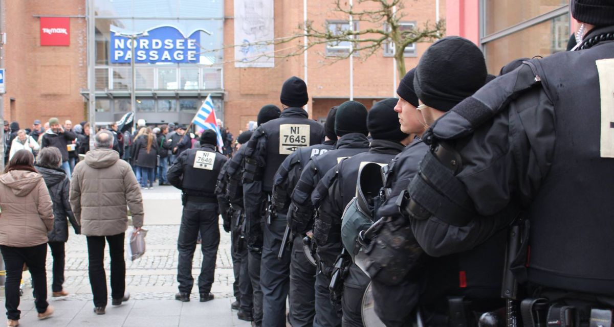 Demonstration ohne Störungen