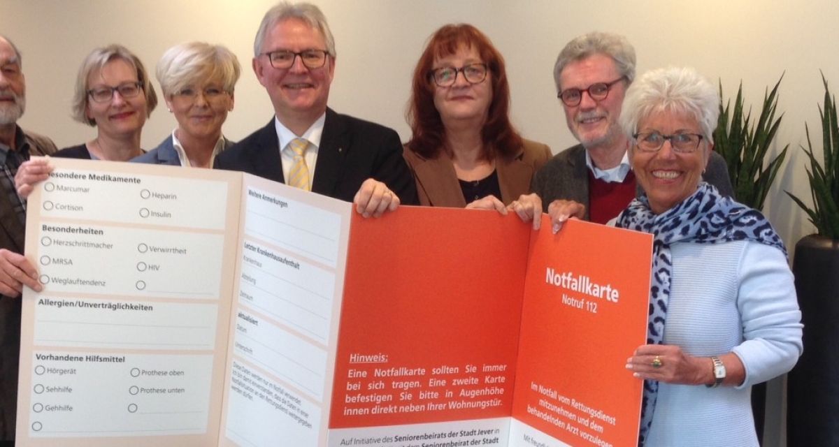 Neue Notfallkarte für Region