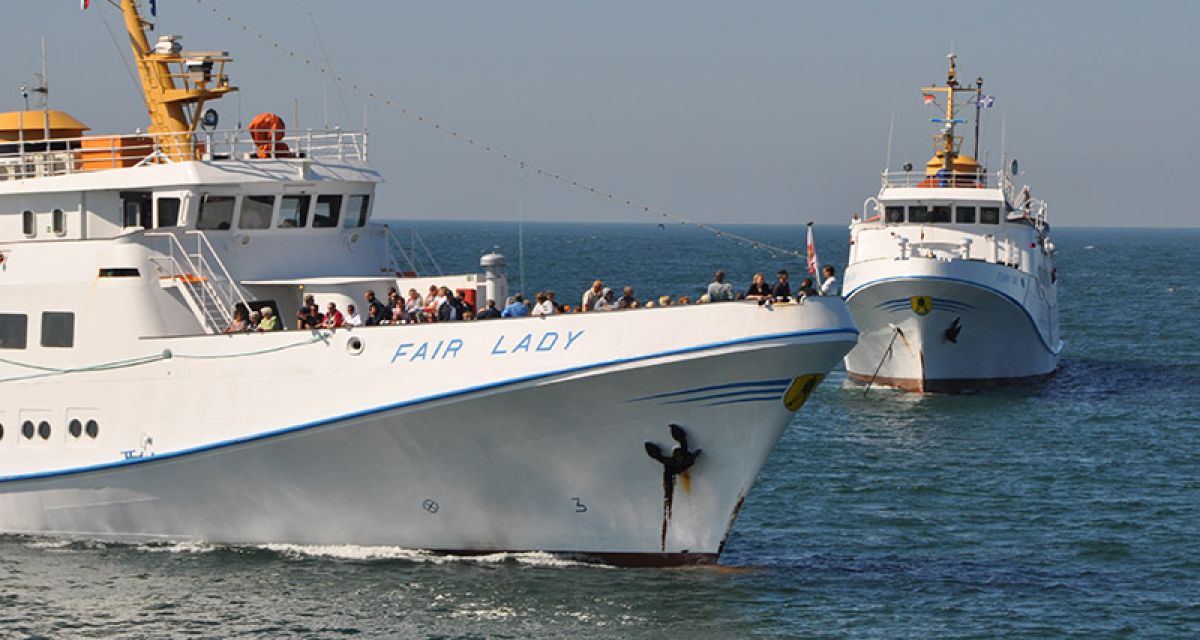 Helgoland-Saison in Hooksiel hat begonnen