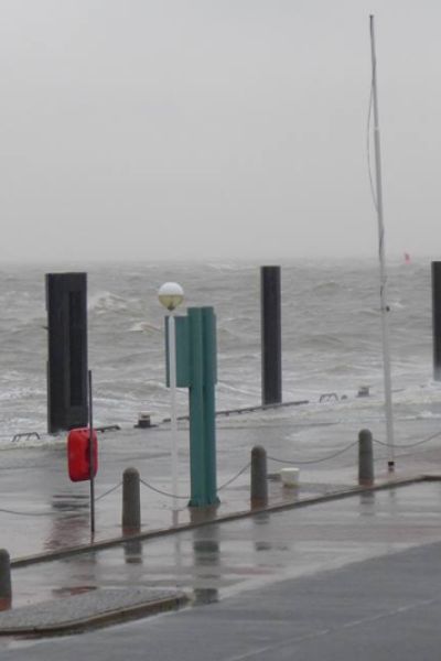 Sturmflutwarnung für Nordseeküste