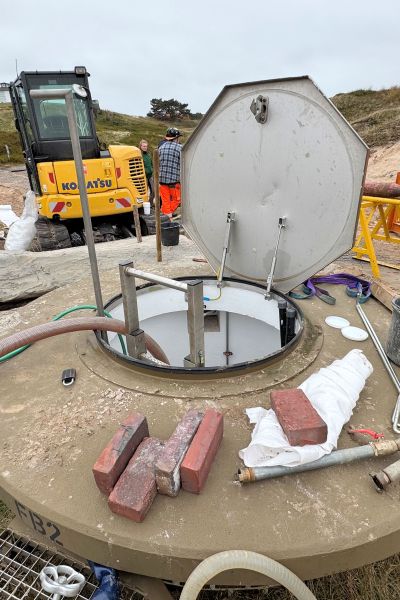 Förderbrunnen auf Spiekeroog wird erneuert