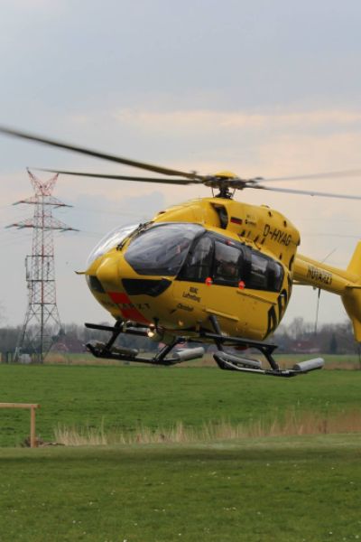 Weniger Einsätze für ADAC-Luftrettung in Niedersachsen