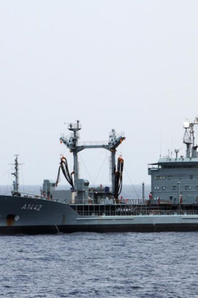 Betriebsstofftransporter „Spessart“ für NATO unterwegs