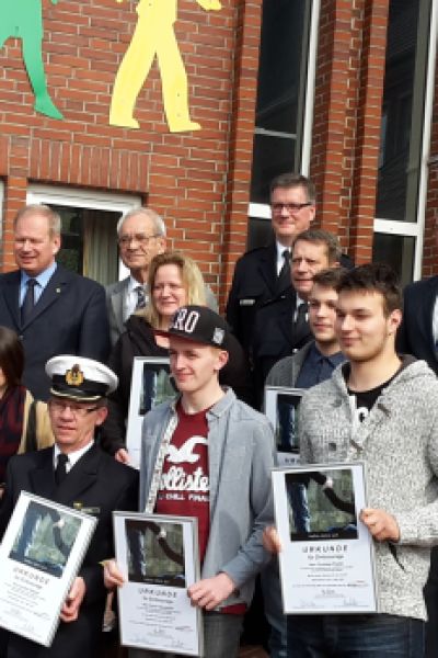 Wilhelmshaven: Bürger für Zivilcourage geehrt