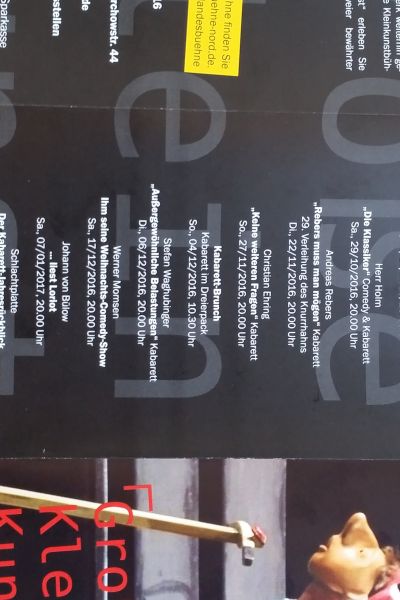 Dritte Auflage von „Große Kleinkunst“ steht