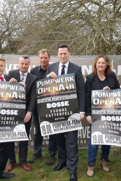 LineUp für Pumpwerk Open Air bekannt gegeben