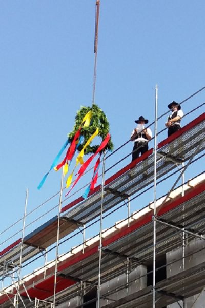 Richtfest für Neubau des Marineunterstützungskommandos