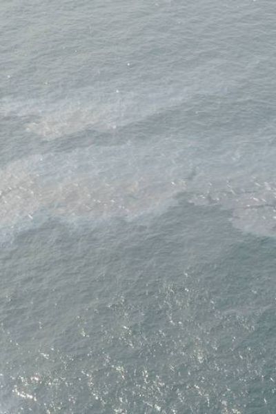 Kilometerlange Ölspur in der Nordsee
