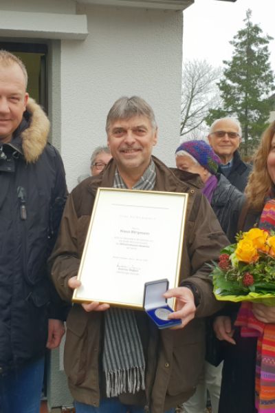 Ehemaliger Naturschutzbeauftragter mit Stadtmedaille ausgezeichnet