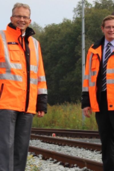 Niedersachsen Ports erneuert Gleisanlage am Rüstersieler Groden