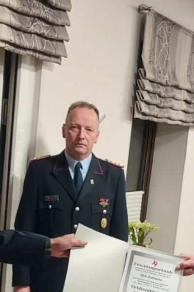 Dirk Hoffmann wird Ortsbrandmeister in Accum