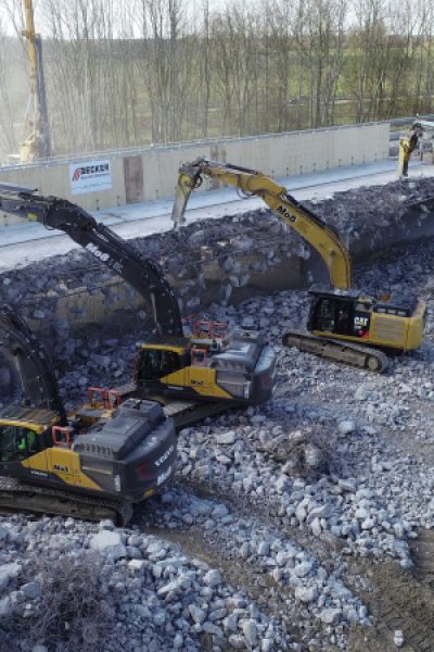 Blauhander Straße am Wochenende gesperrt