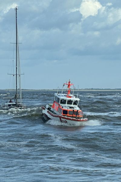 Segler vor Norderney aus Seenot gerettet