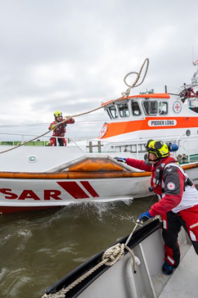 Mehrtägige Großübung der Seenotretter in Wilhelmshaven