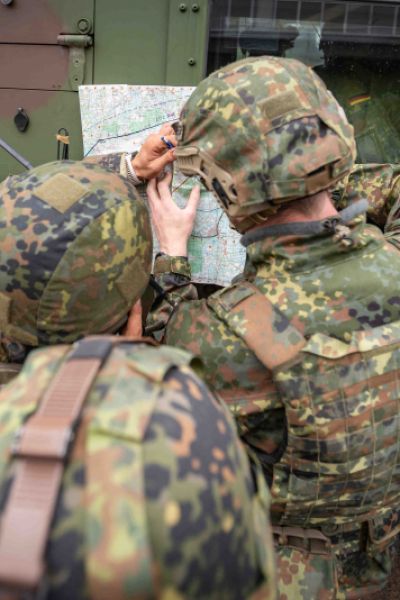 Bundeswehrsoldat*innen haben Gesundheitsamt unterstützt