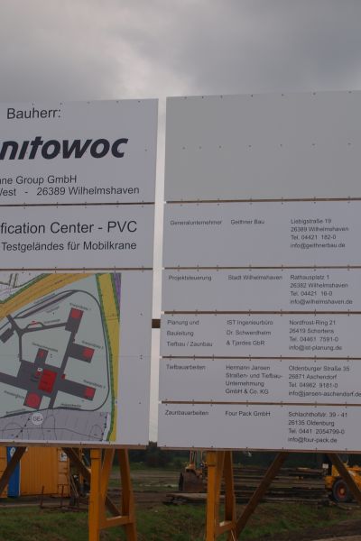 Wilhelmshaven: Bauplan wird eingehalten