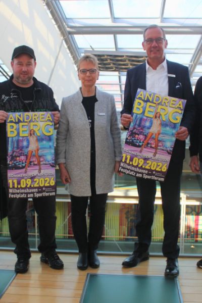 Andrea Berg kommt nach Wilhelmshaven