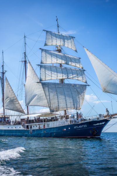 Großsegler „Atlantis“ kommt nach Wilhelmshaven