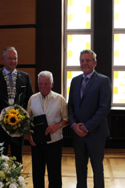 Neuer Ehrenbürger in Wilhelmshaven