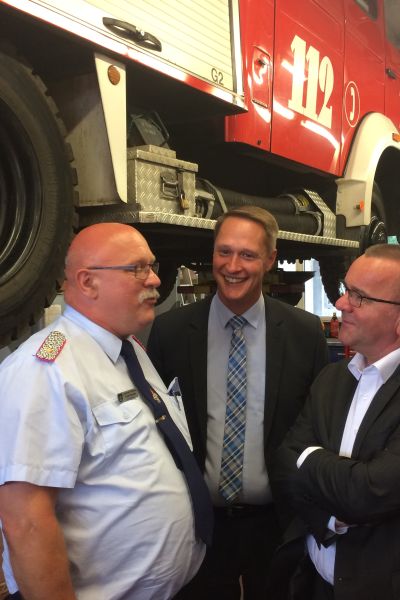 Wittmund: Innenminister zu Besuch