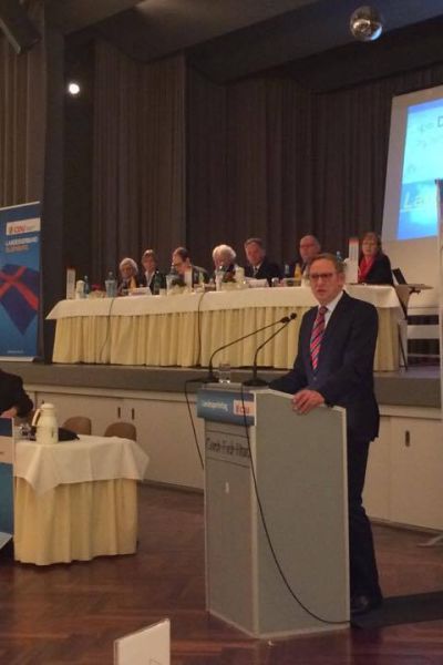 CDU Landesverband Oldenburg zu Gast in Wilhelmshaven