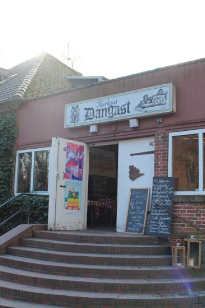 Sammelcontainer am Nordseebad Dangast weichen einem Kunstpark