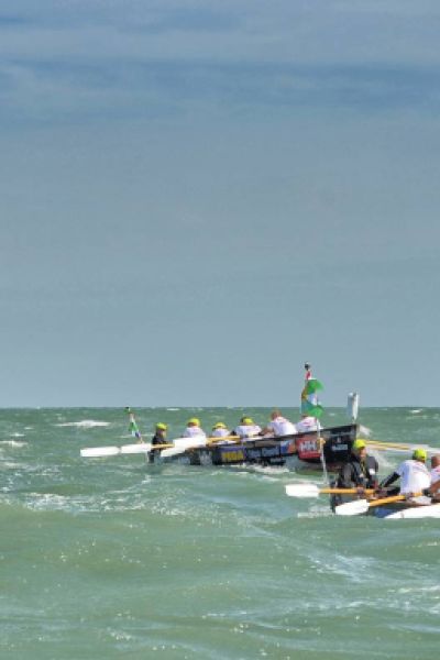 Niederländische Ruderer machen Umweg