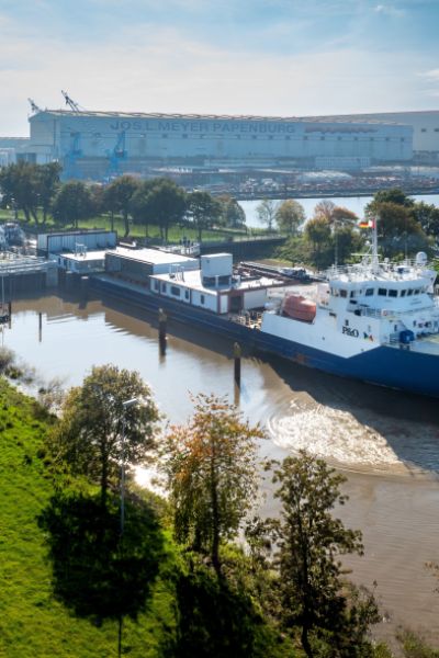 Erste Bauteile für Offshore-Konverterplattform fertiggestellt