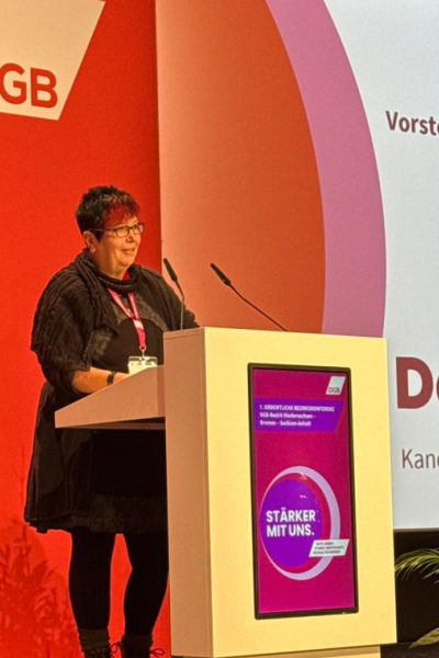 Dorothee Koch ist erste Geschäftsführerin der DGB-Region Weser-Ems