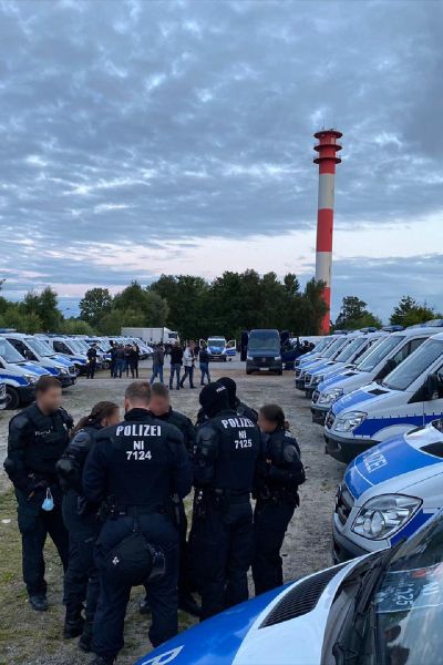 Großeinsatz im Wilhelmshavener Stadtgebiet