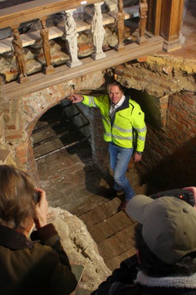 Ergebnisse der Grabräumung am Edo-Wiemken Denkmal