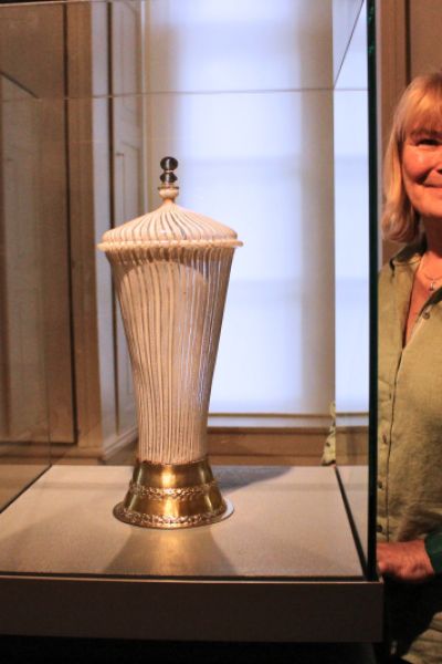 Fadenglas Maria von Jevers kehrt ins Schlossmuseum zurück