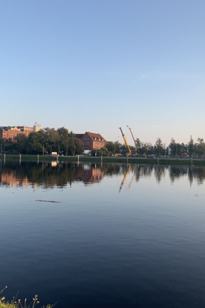 Monatelange Sperrung am Ems-Jade-Kanal in Mariensiel