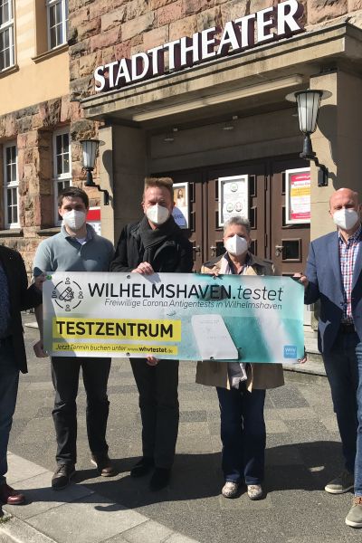 „WHVtestet“ testet ab Montag im Stadttheater