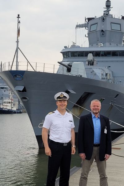 „BiZ an Bord“ informiert über Karriere bei der Marine