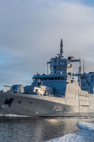 „Sachsen-Anhalt“ läuft in Richtung Libanon aus