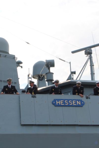 Fregatte Hessen ist zurück