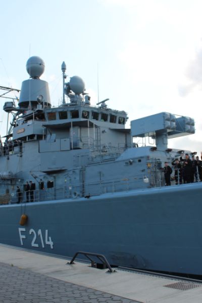 Fregatte Lübeck nimmt Kurs auf die Ägäis
