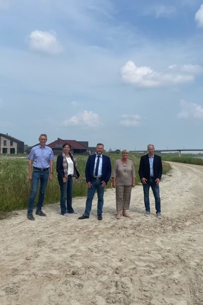 Drittes Baugebiet am Wangermeer erschlossen
