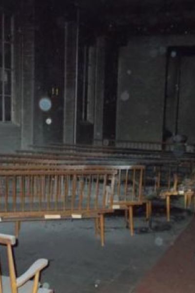 Brand in Auferstehungskapelle