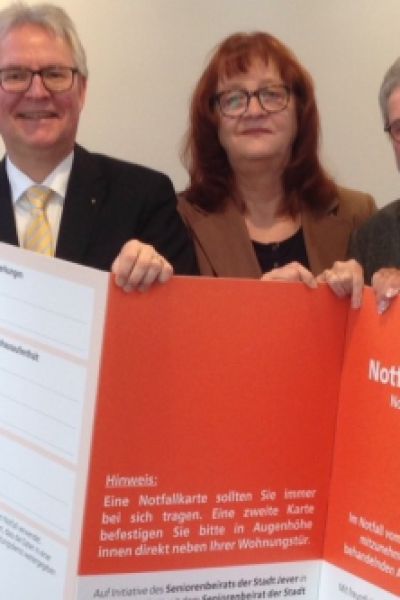 Neue Notfallkarte für Region