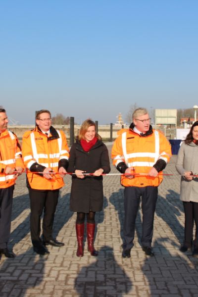 Bauarbeiten am Alten Vorhafen abgeschlossen