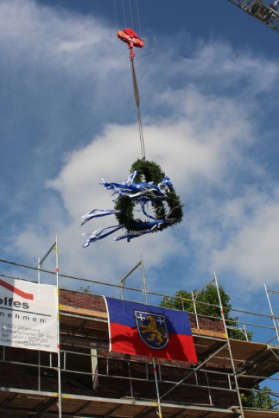 Richtfest für Verwaltungsgebäude in Jever