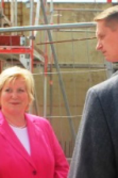 Ministerin Rundt zu Besuch im Wittmunder Krankenhaus