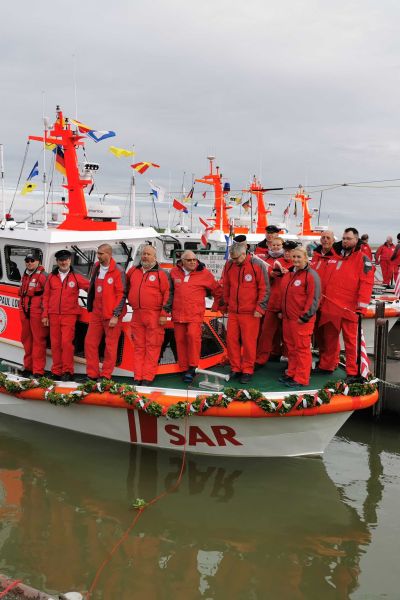 Neues Seenotrettungsboot für Horumersiel getauft