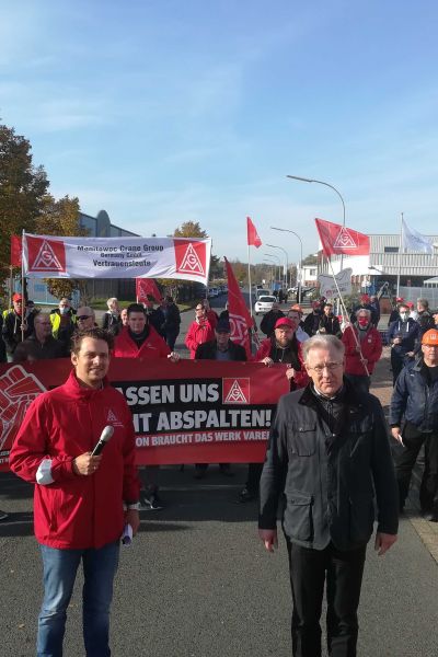 IG Metall fordert sichere Arbeitsplätze in der Stahlindustrie