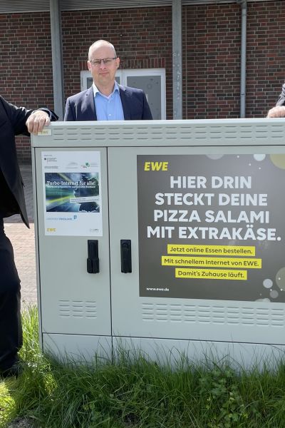 Breitbandversorgung in Friesland überdurchschnittlich gut