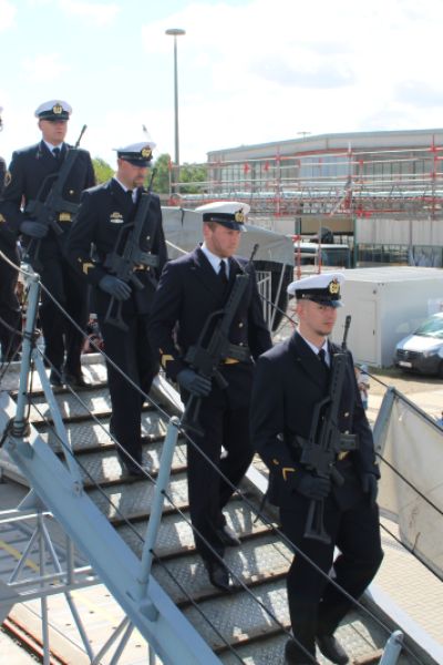 Fregatte außer Dienst gestellt