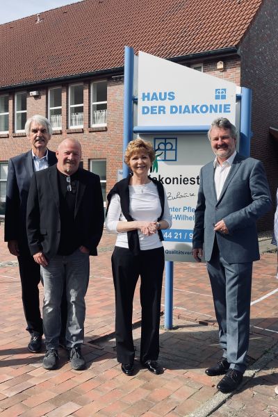 Justizministerin Havliza besucht Straffälligenhilfe Wilhelmshaven