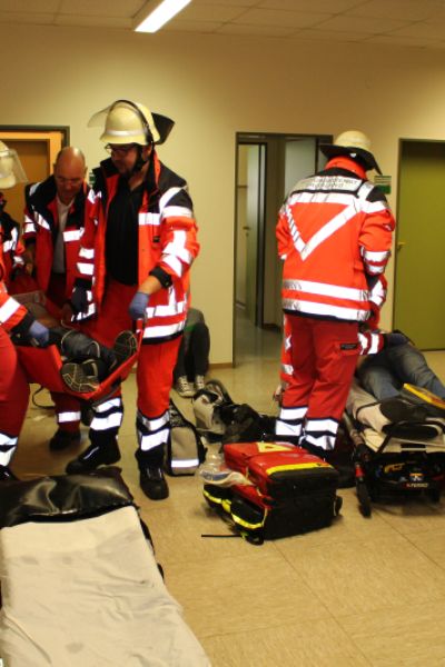 Polizei und Landkreis Friesland üben Ernstfall